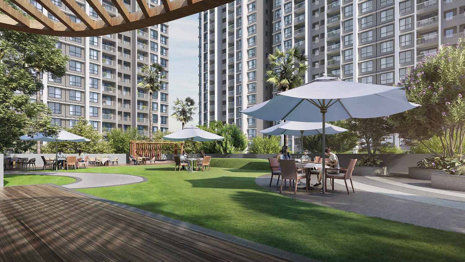 Dosti Greenscapes Strategic Location Map