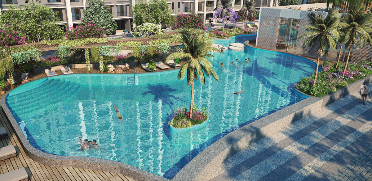 Dosti Greenscapes Premium Sundeck Amenities